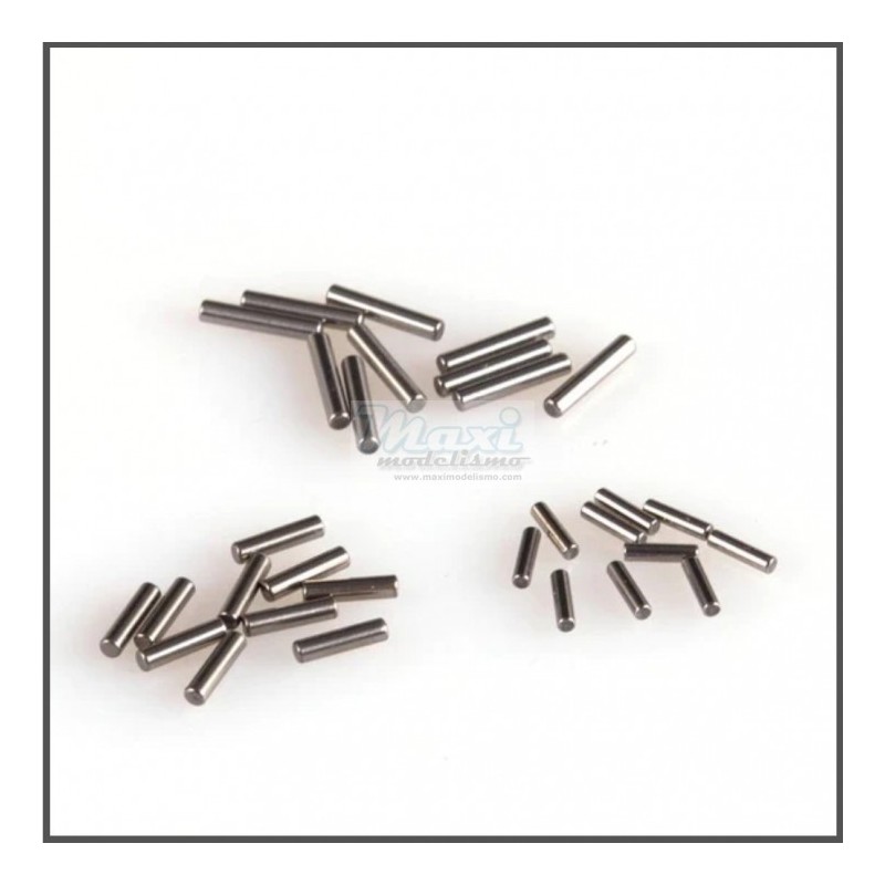 LC Racing Pin Set, 1.2x4.7mm, 1.5x8mm, 1.5x6mm 10pcs each